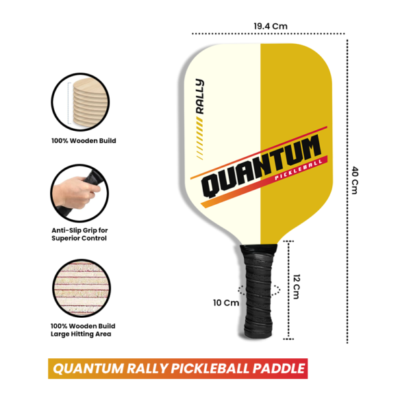 Quantum Rally Pickleball Paddle - Image 3